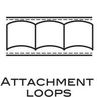 ASH ATTACHMENT LOOPS FOR CLIP-ON ACCESSORIES